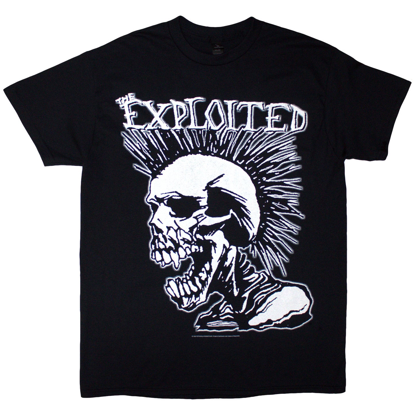 Een foto van een The Exploited T-Shirt