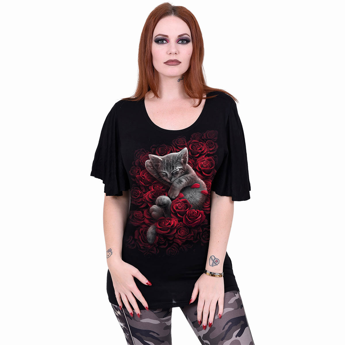 Een foto van een Spiral T-Shirt