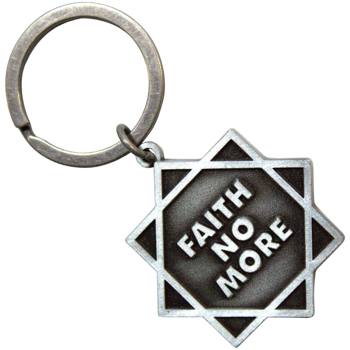 Een foto van een Faith No More Sleutelhanger
