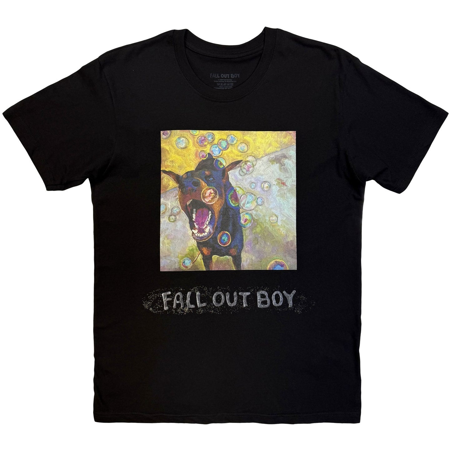 Een foto van een Fall Out Boy T-Shirt