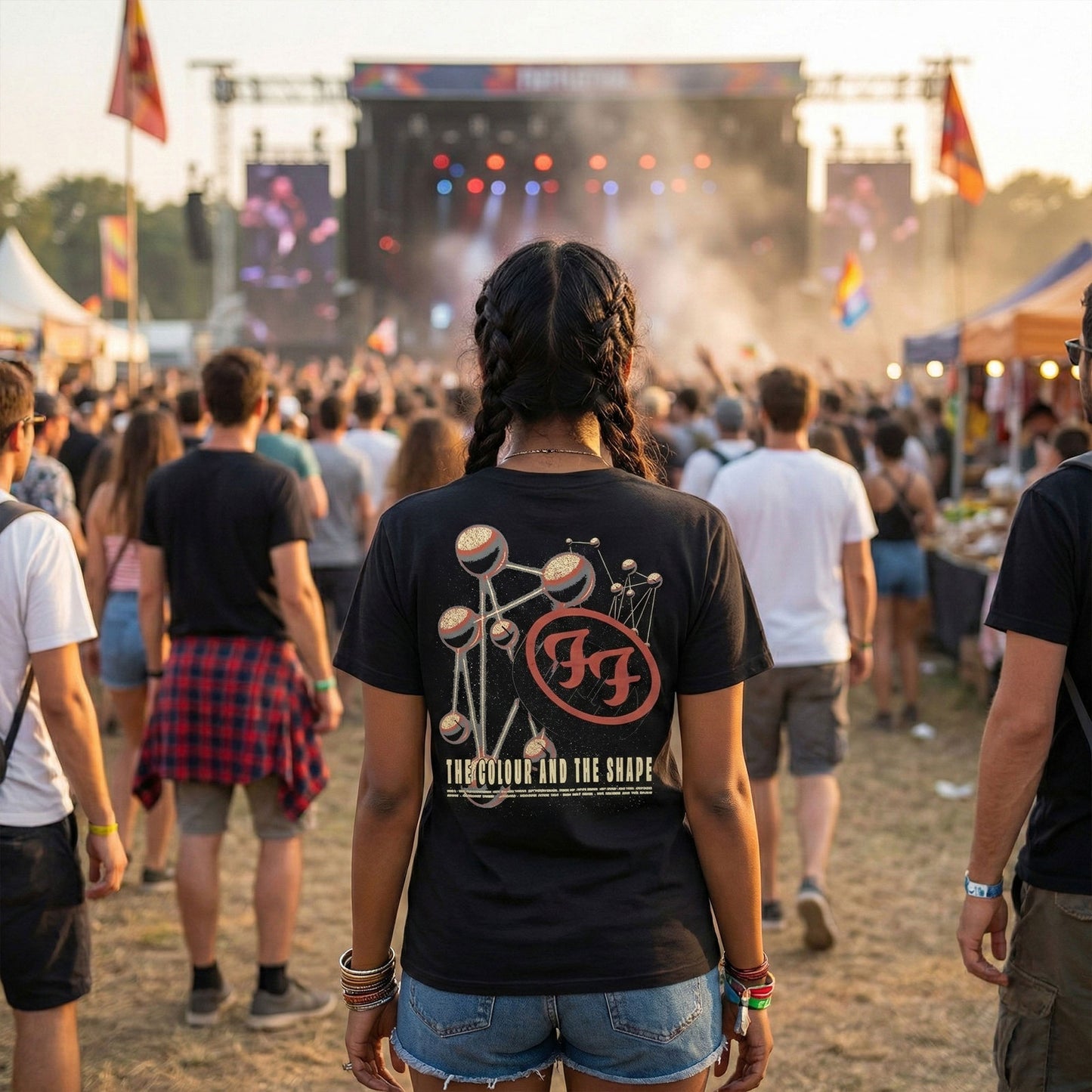 Een foto van een Foo Fighters T-Shirt