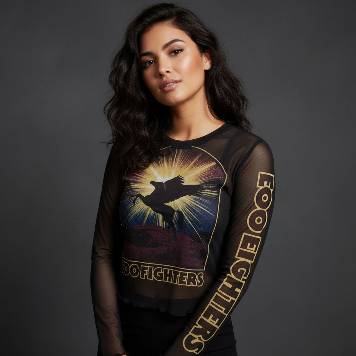 Een foto van een Foo Fighters T-Shirt