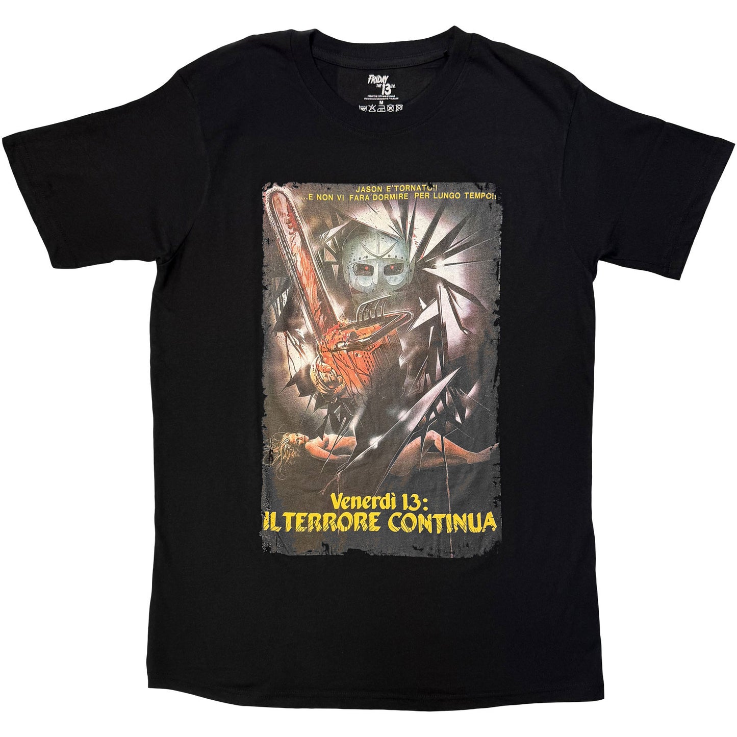 Een foto van een Friday the 13th T-Shirt