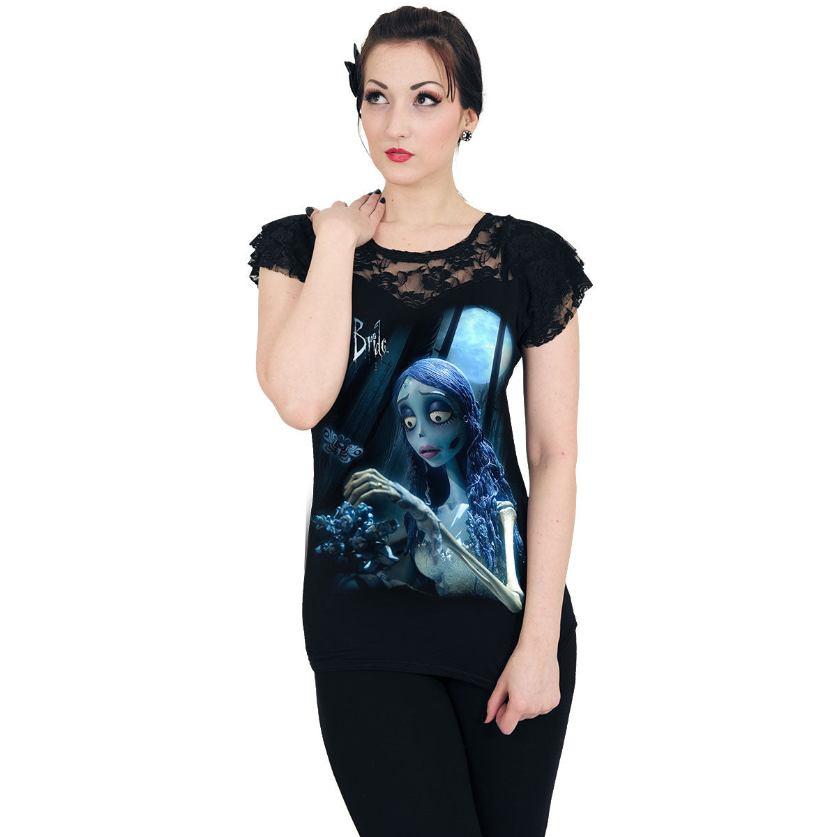 Een foto van een Corpse Bride T-Shirt