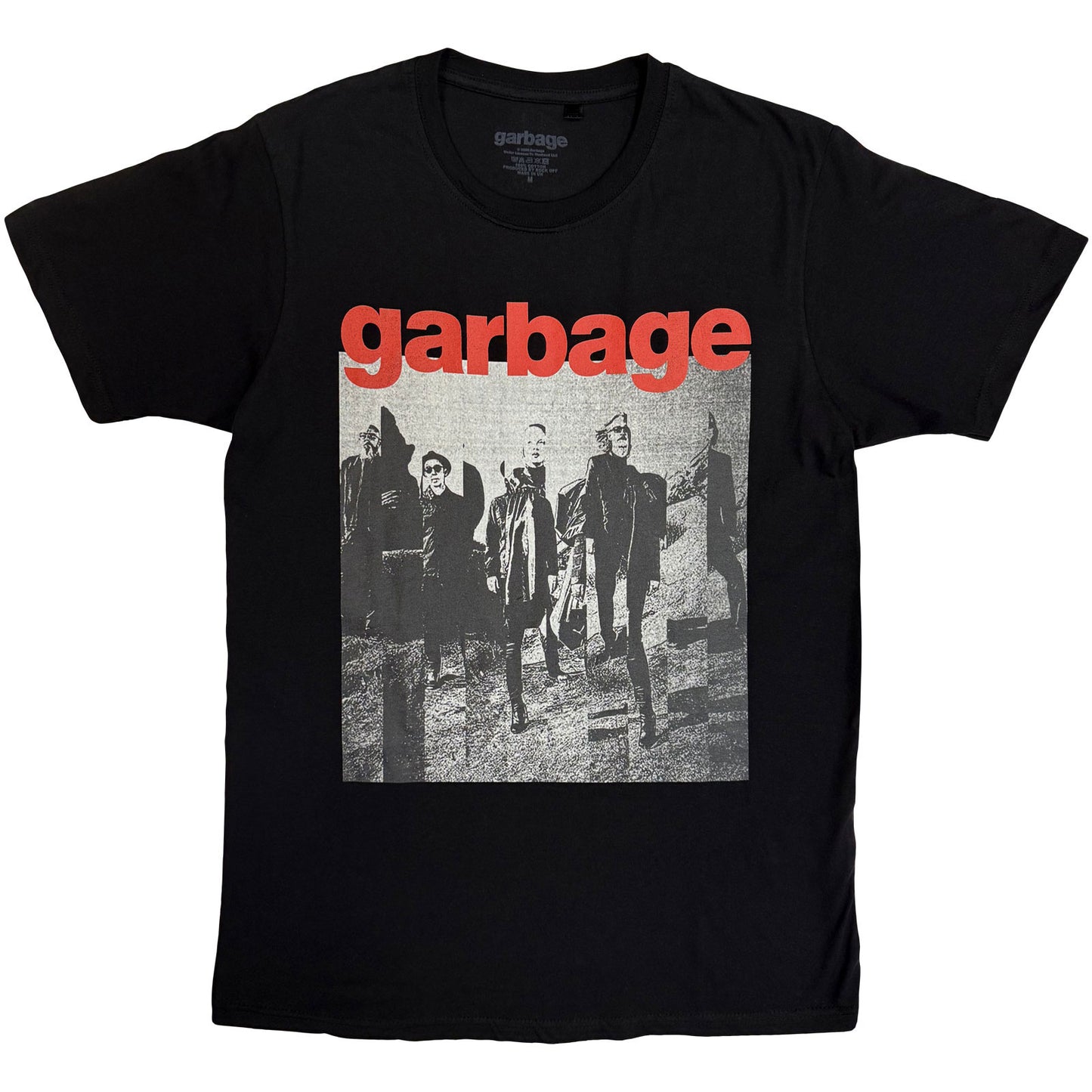 Een foto van een Garbage T-Shirt