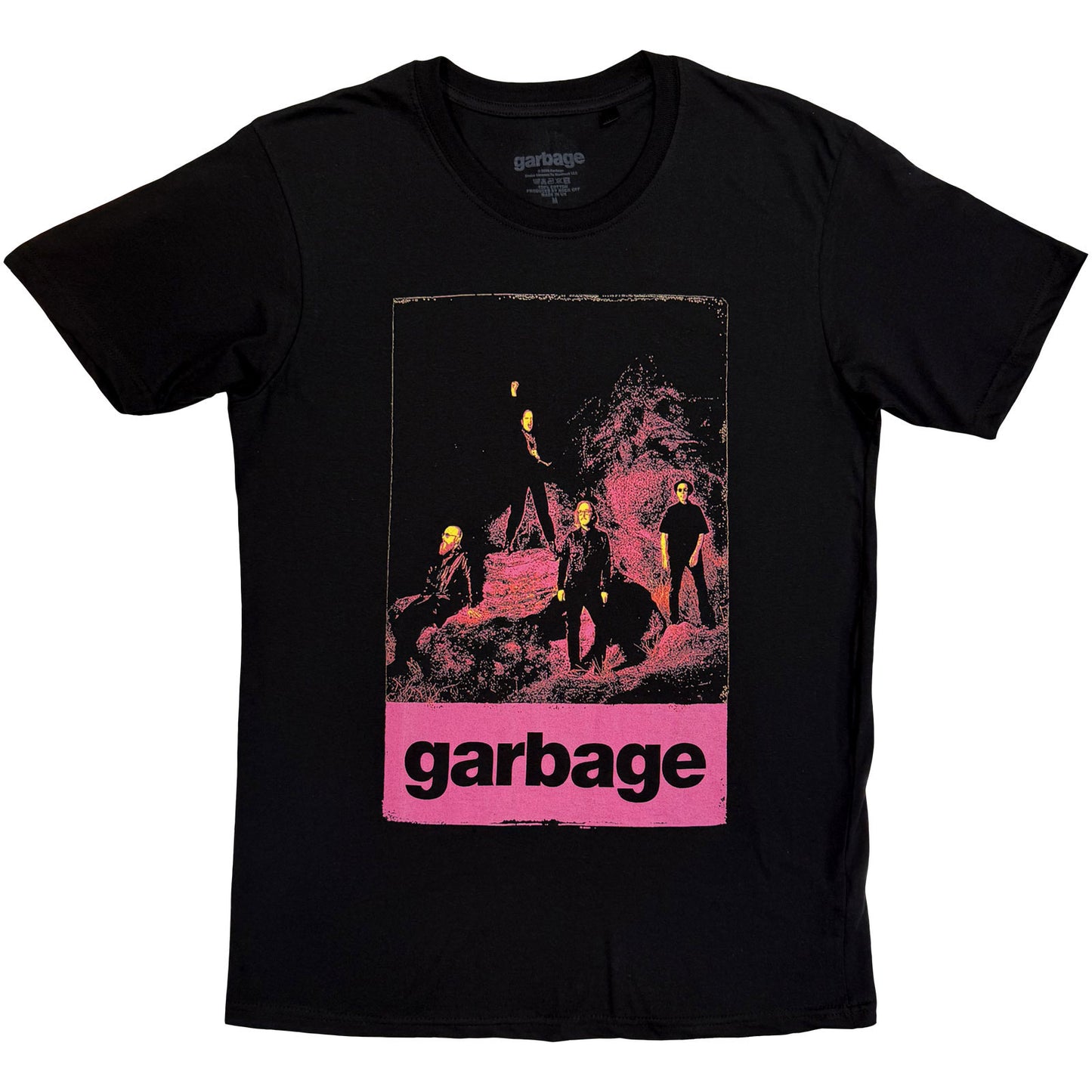 Een foto van een Garbage T-Shirt