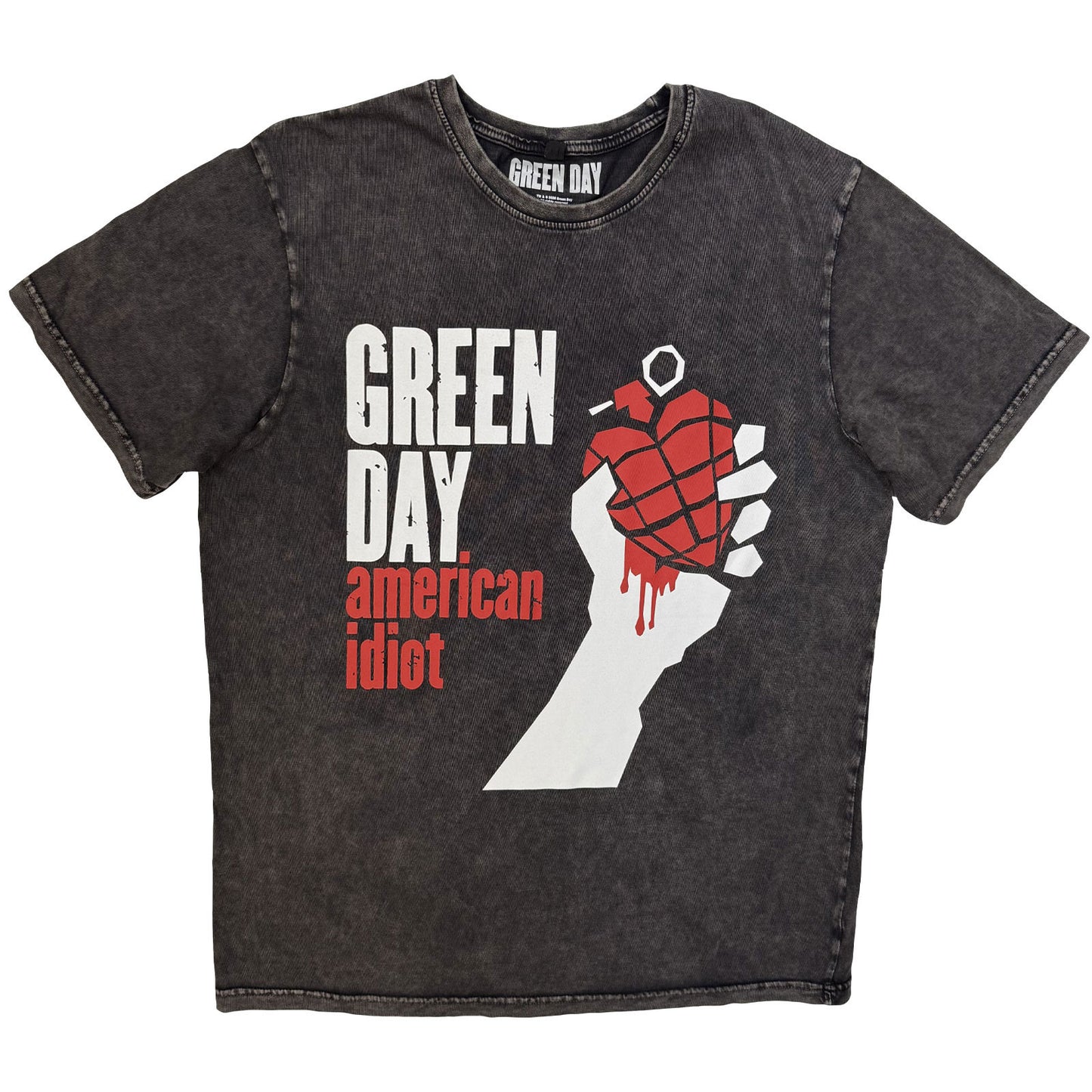 Een foto van een Green Day T-Shirt