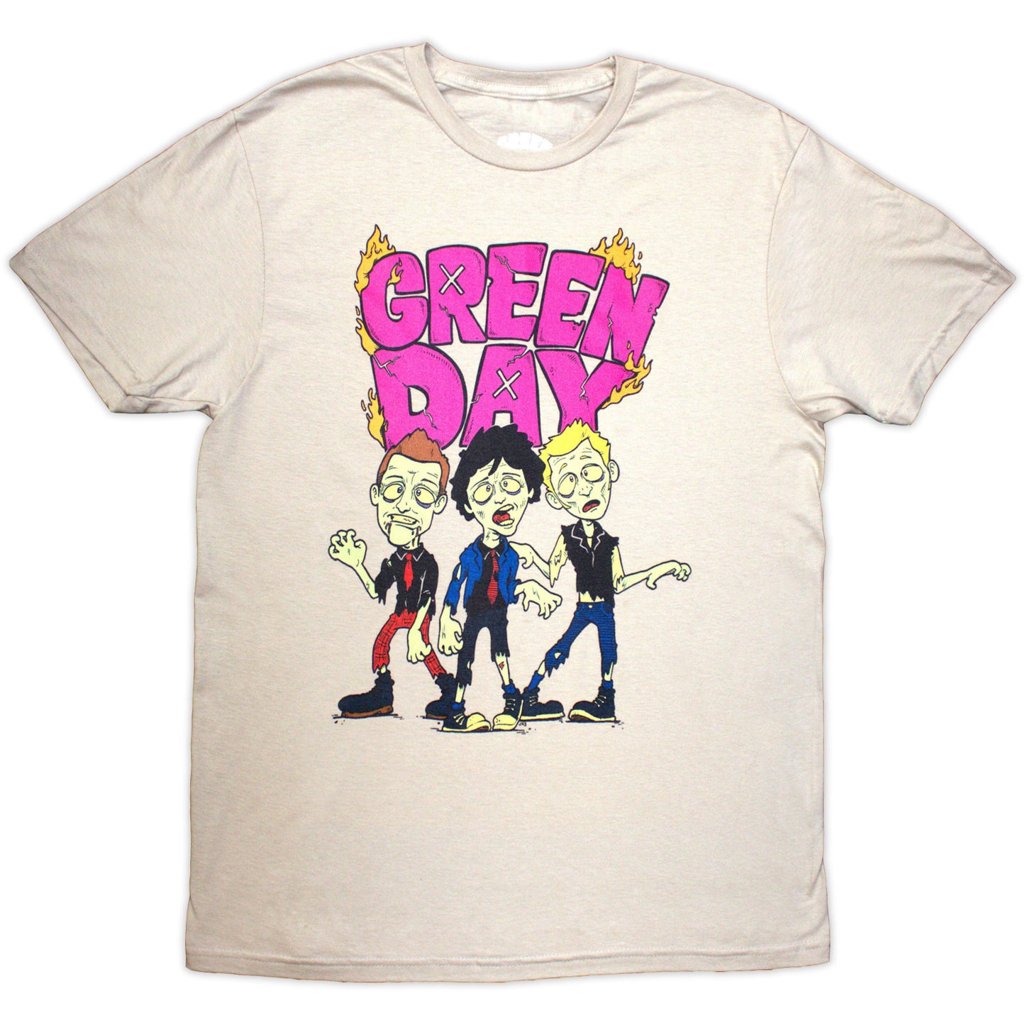 Een foto van een Green Day T-Shirt
