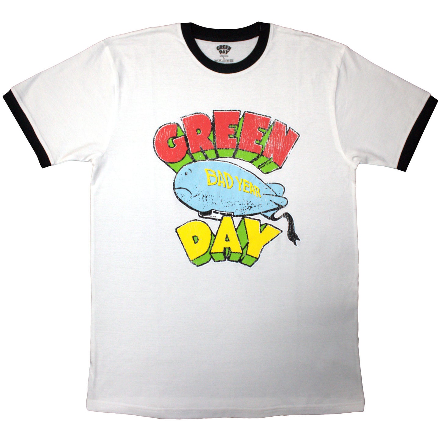 Een foto van een Green Day T-Shirt