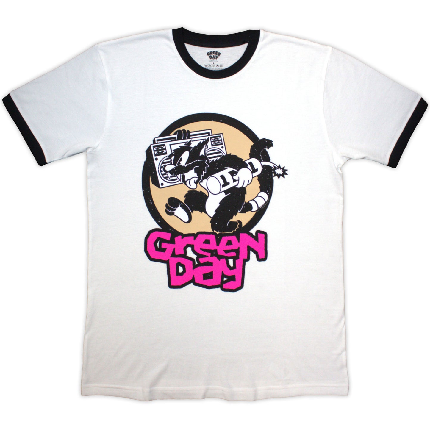 Een foto van een Green Day T-Shirt