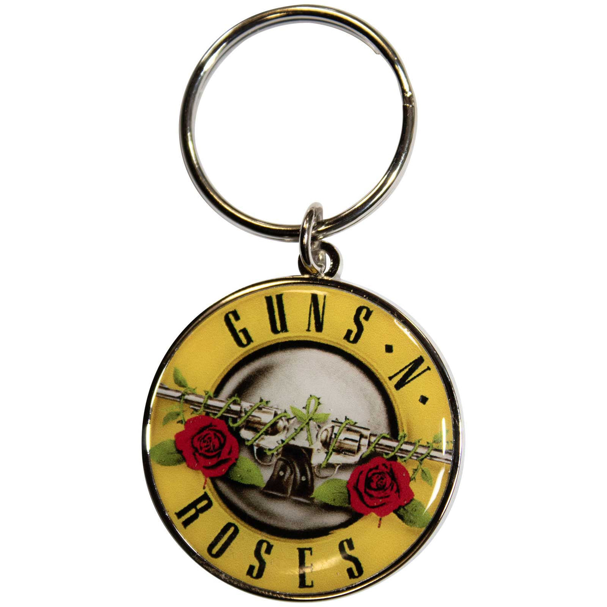 Een foto van een Guns N' Roses Sleutelhanger