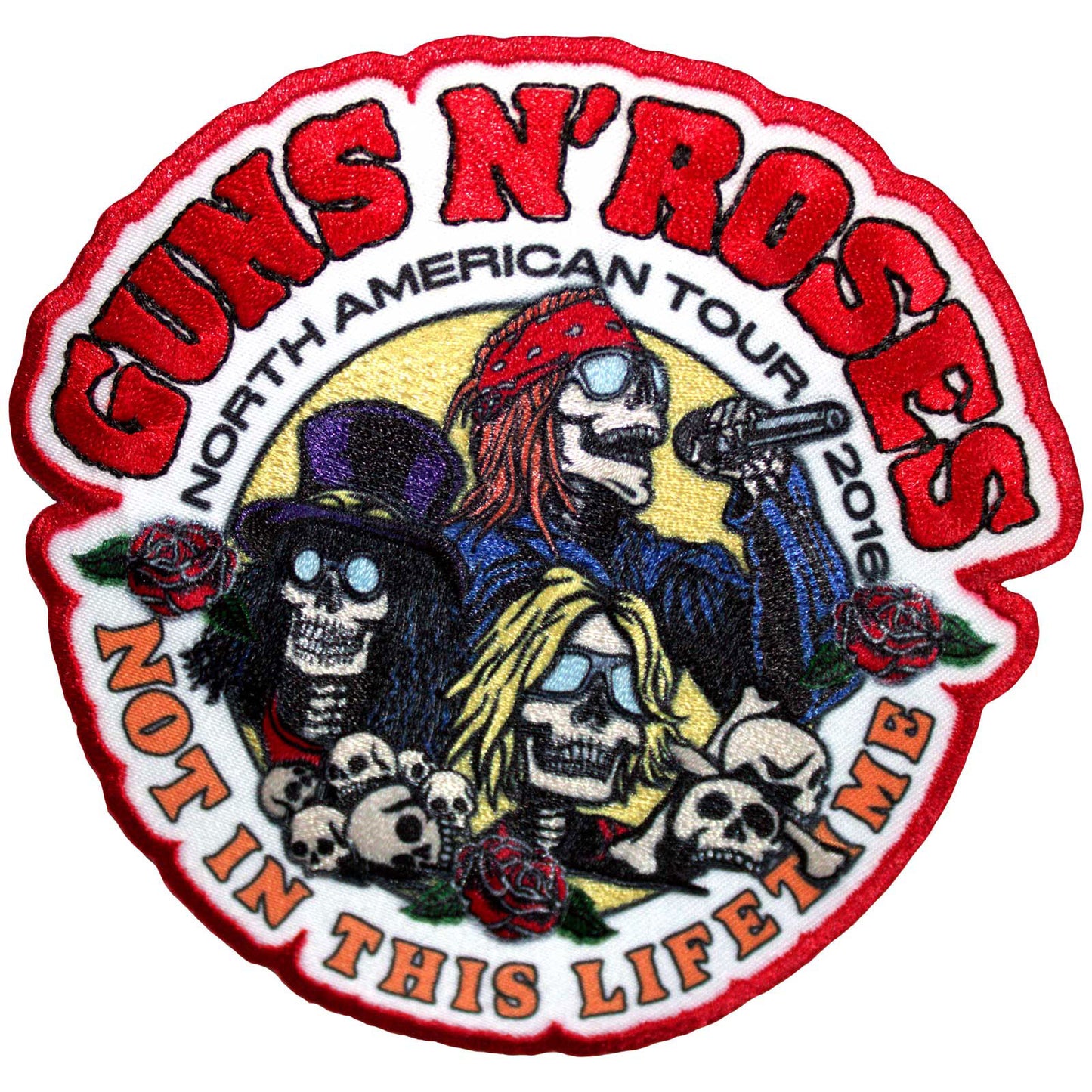Een foto van een Guns N' Roses Patch