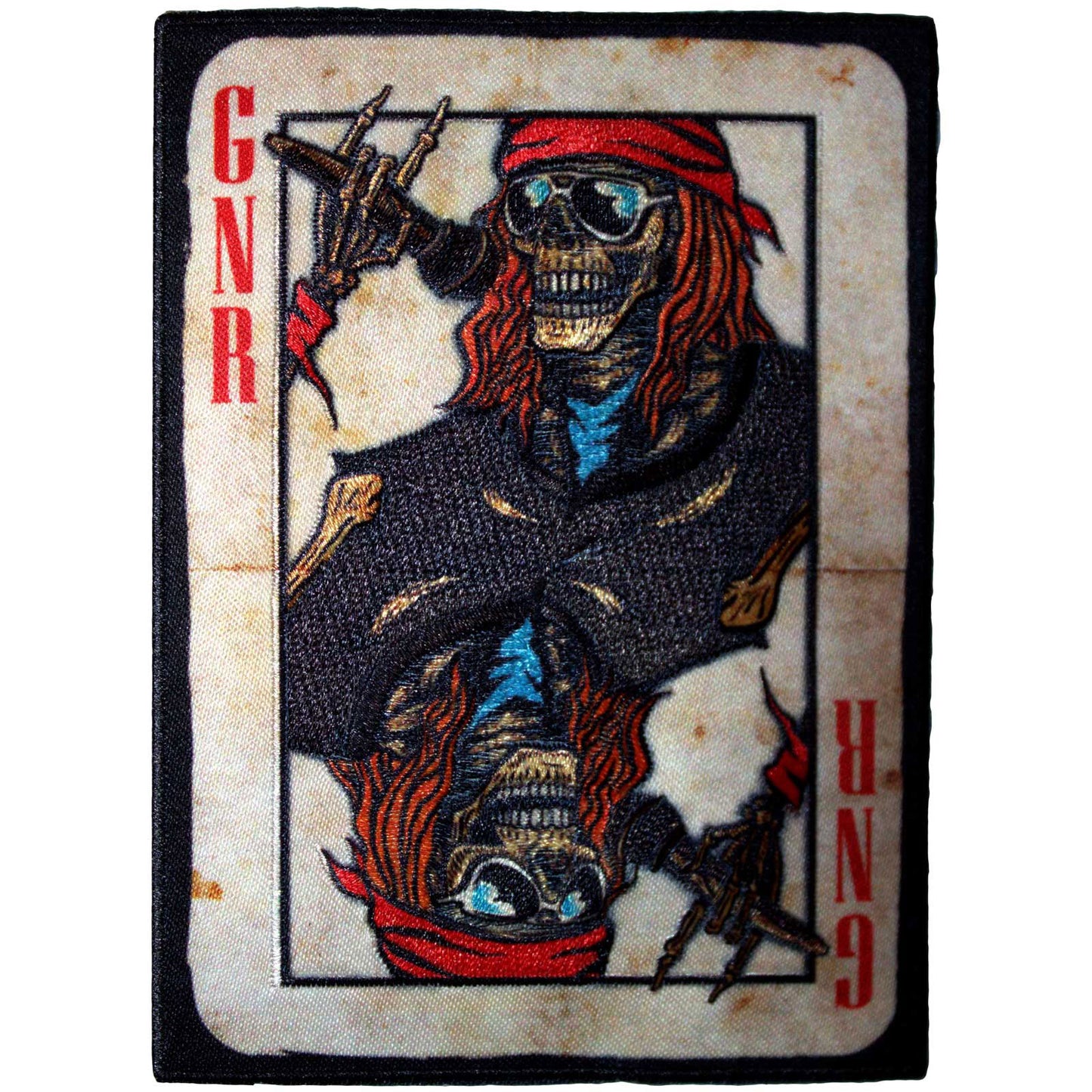 Een foto van een Guns N' Roses Patch