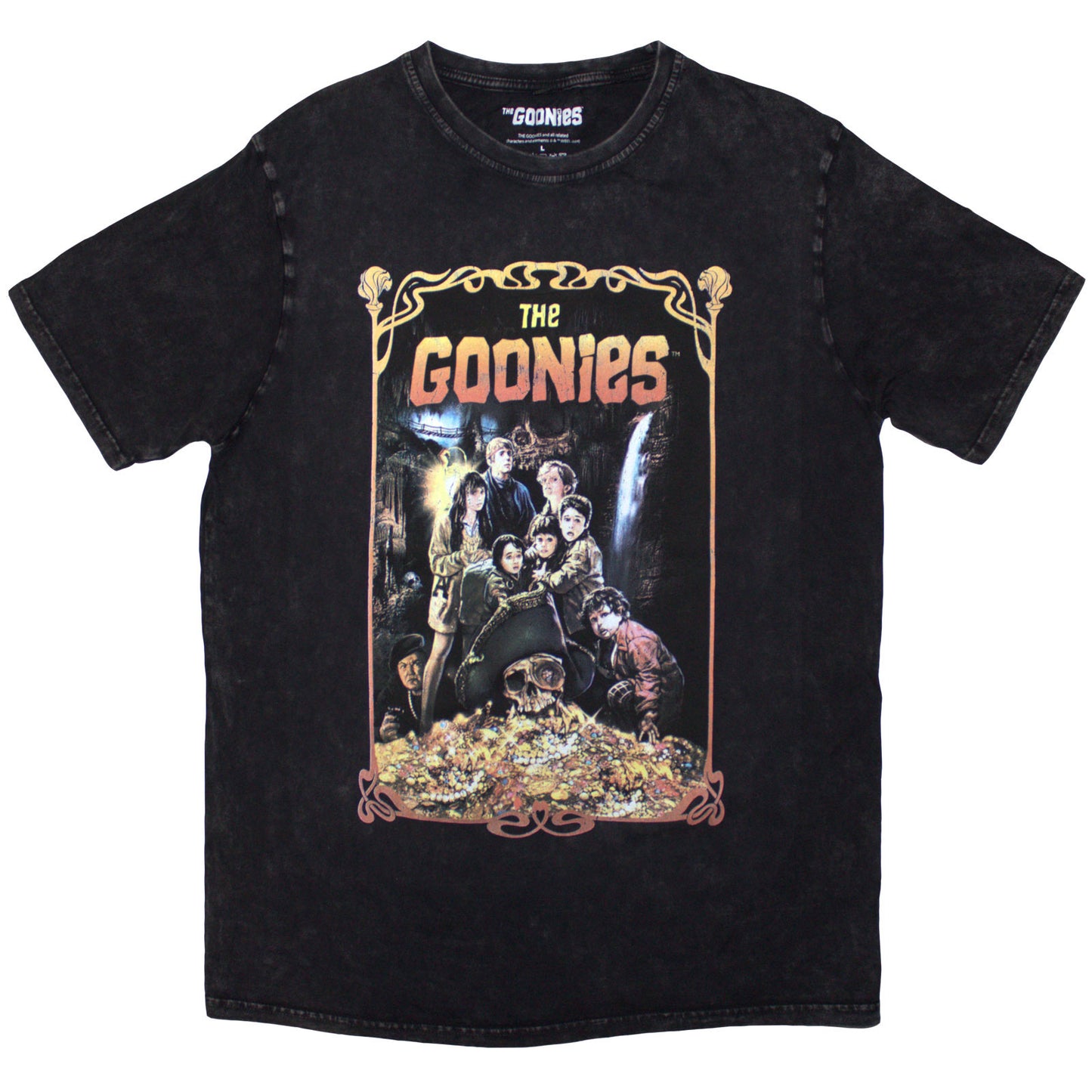 Een foto van een The Goonies T-Shirt