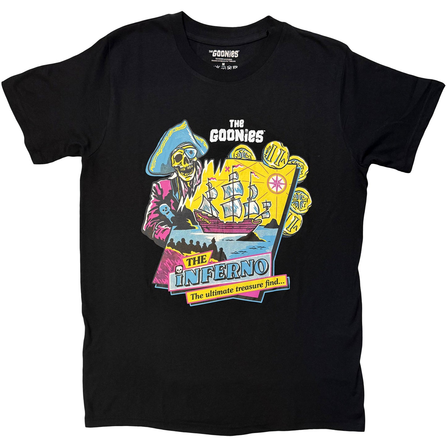 Een foto van een The Goonies T-Shirt