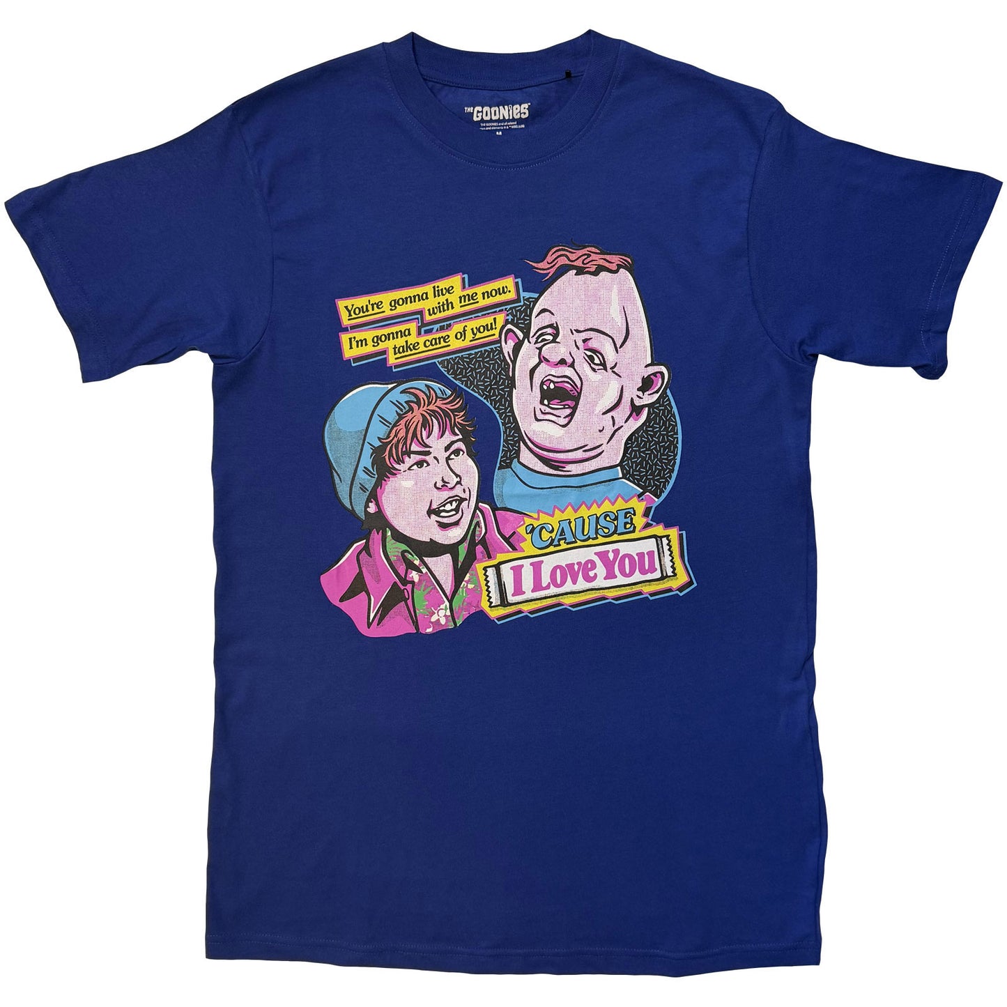 Een foto van een The Goonies T-Shirt