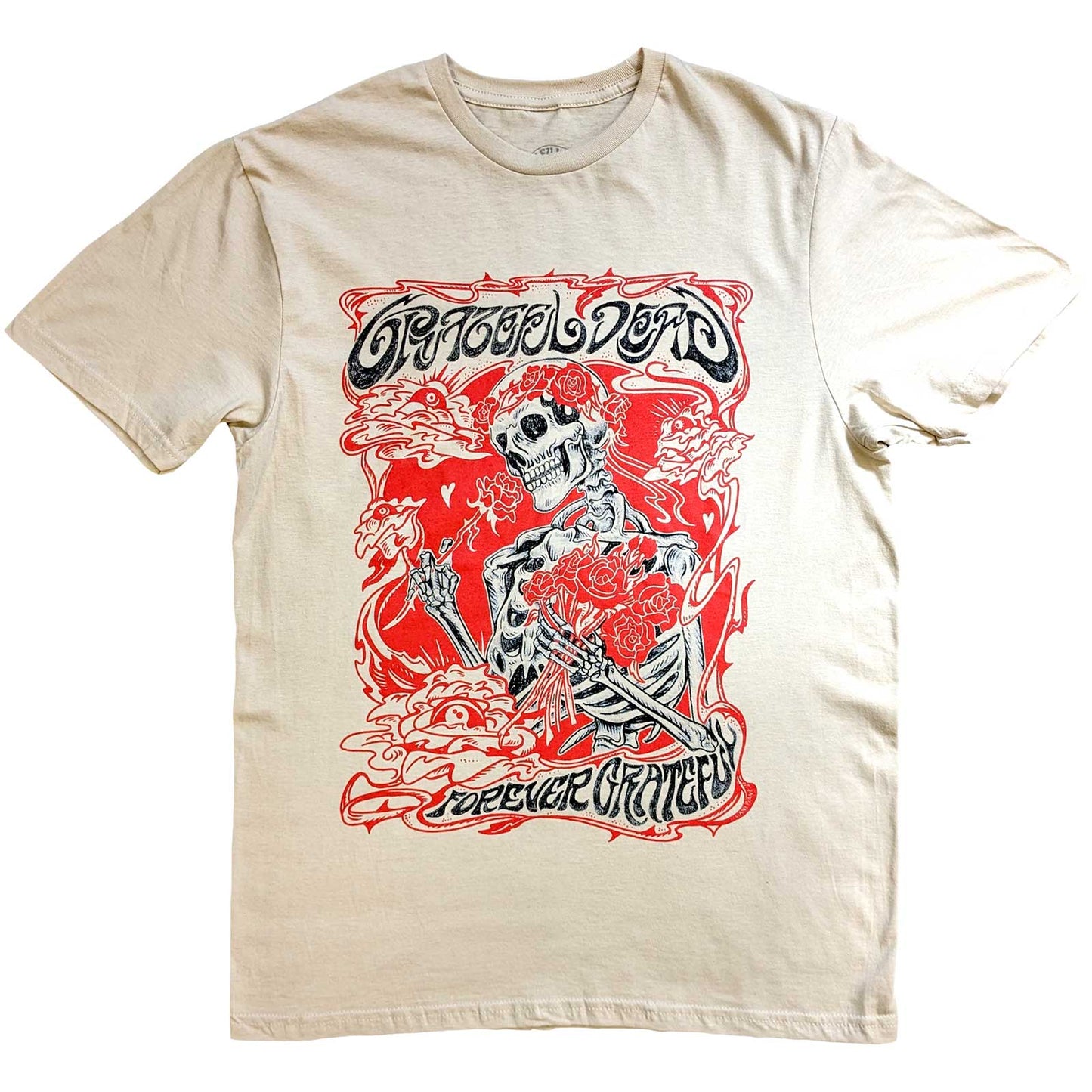 Een foto van een Grateful Dead T-Shirt