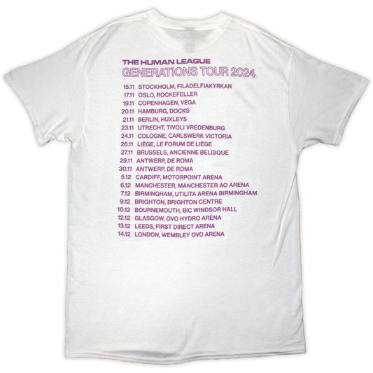 Een foto van een The Human League T-Shirt