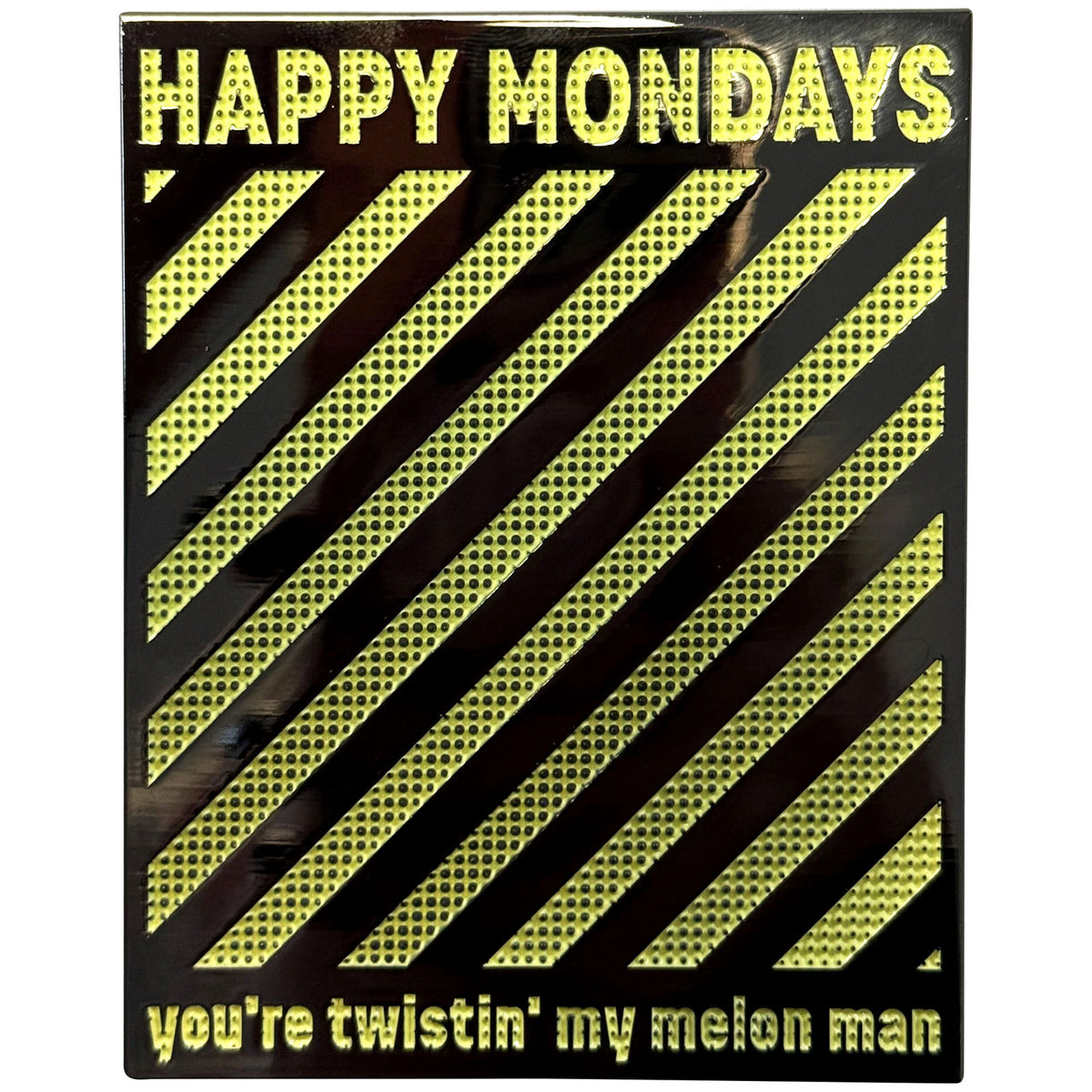 Een foto van een Happy Mondays Magneet