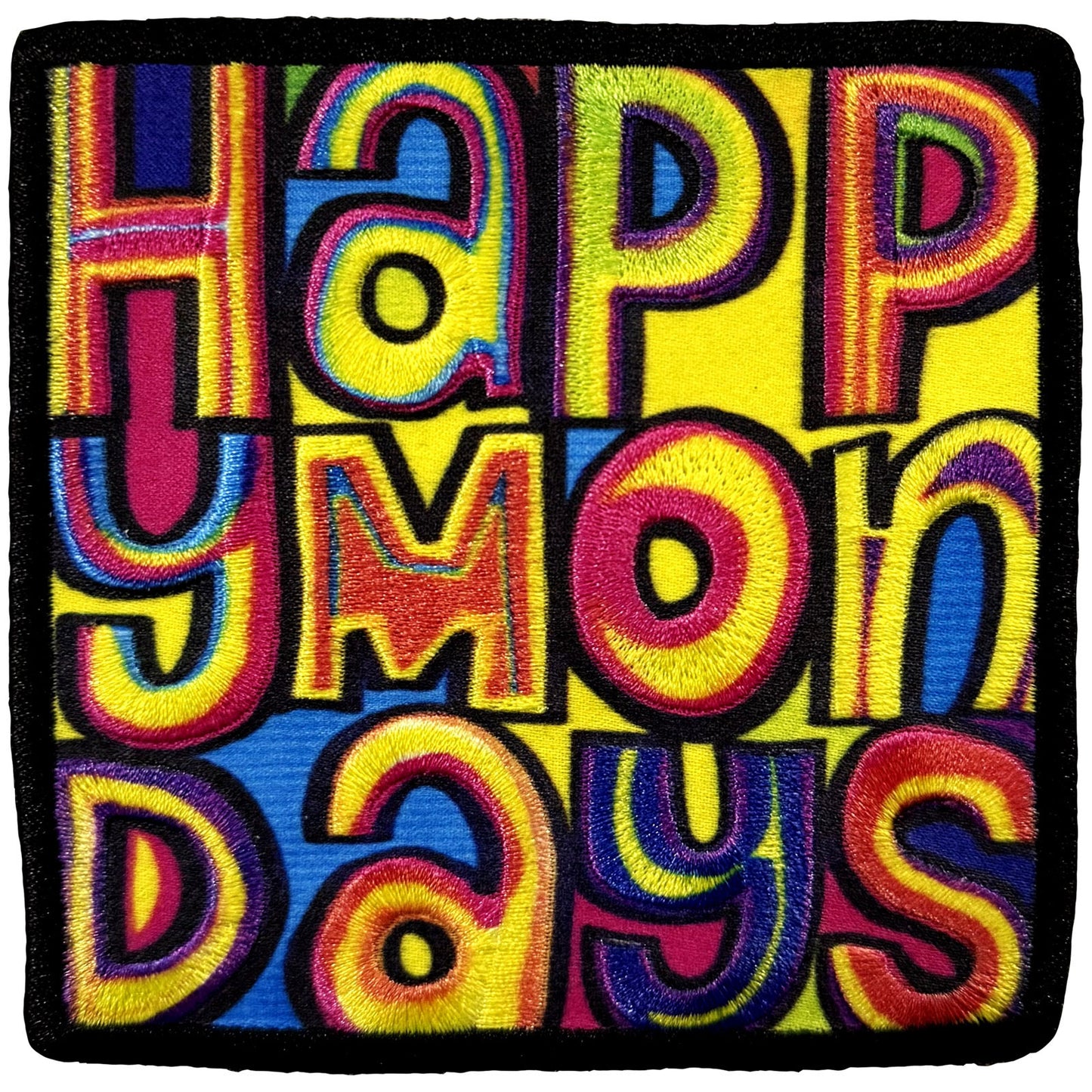 Een foto van een Happy Mondays Patch