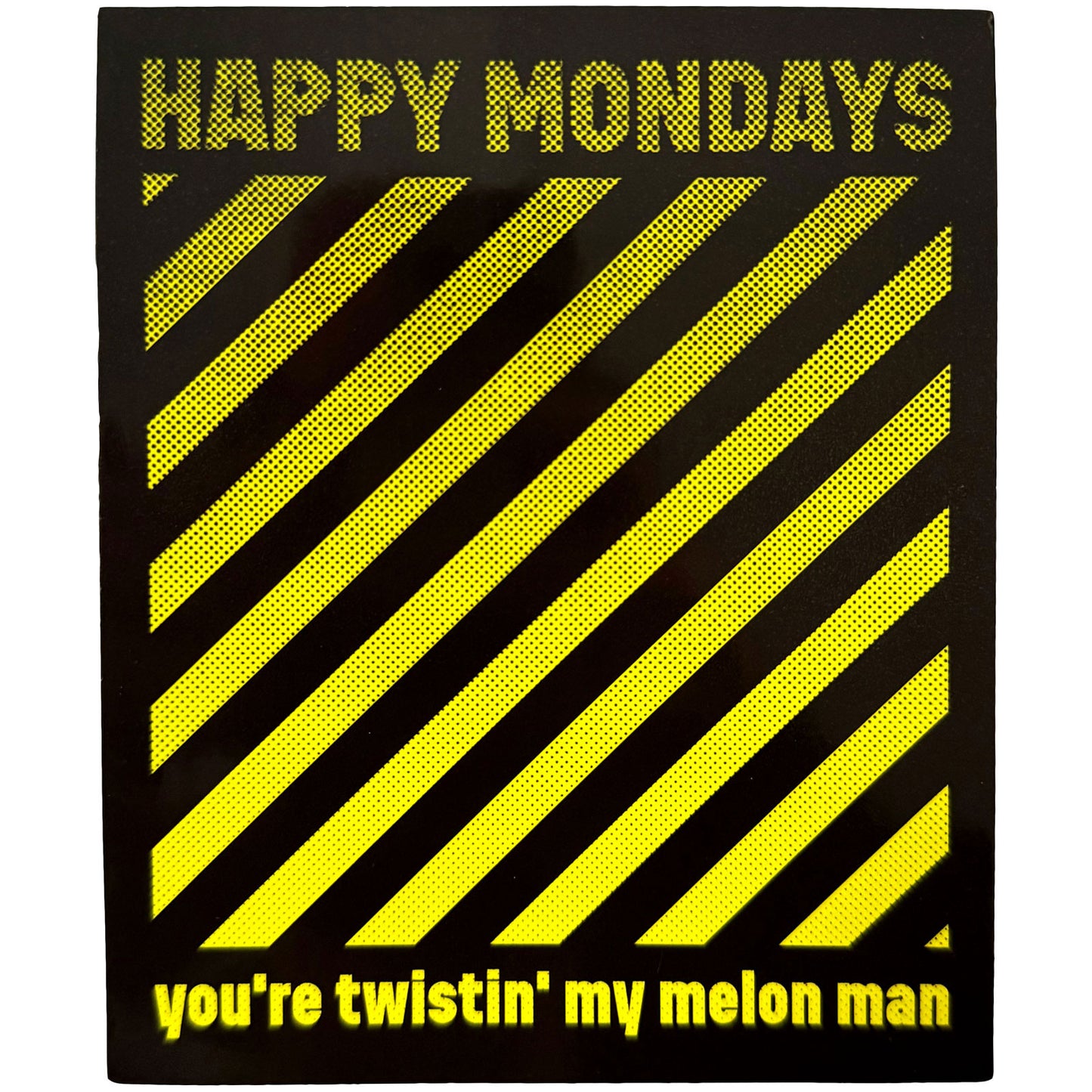 Een foto van een Happy Mondays Schrijfwaren