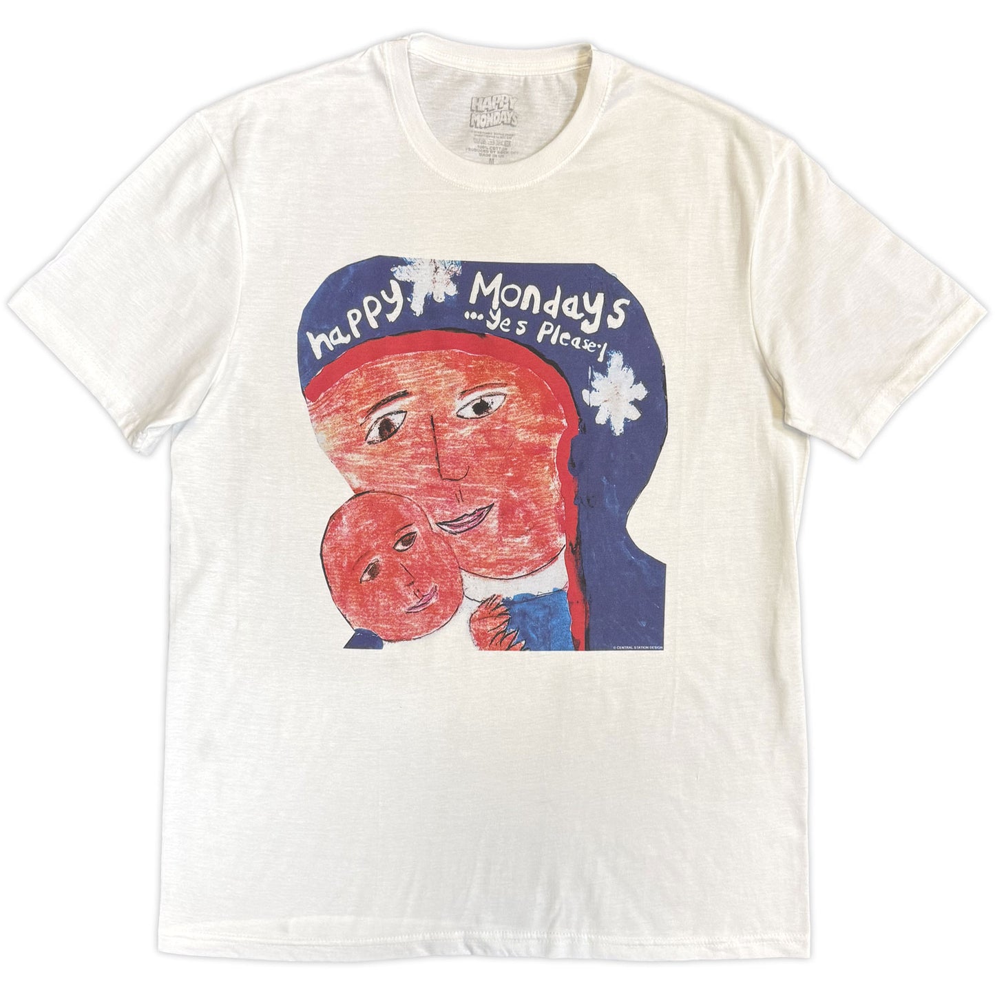 Een foto van een Happy Mondays T-Shirt
