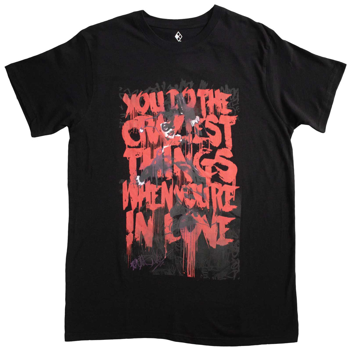 Een foto van een DC Comics T-Shirt