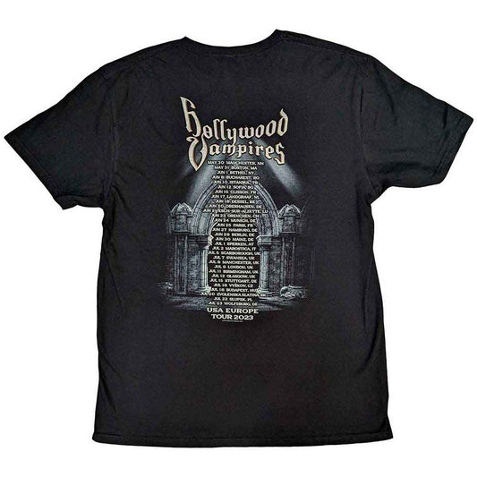 Een foto van een Hollywood Vampires T-Shirt