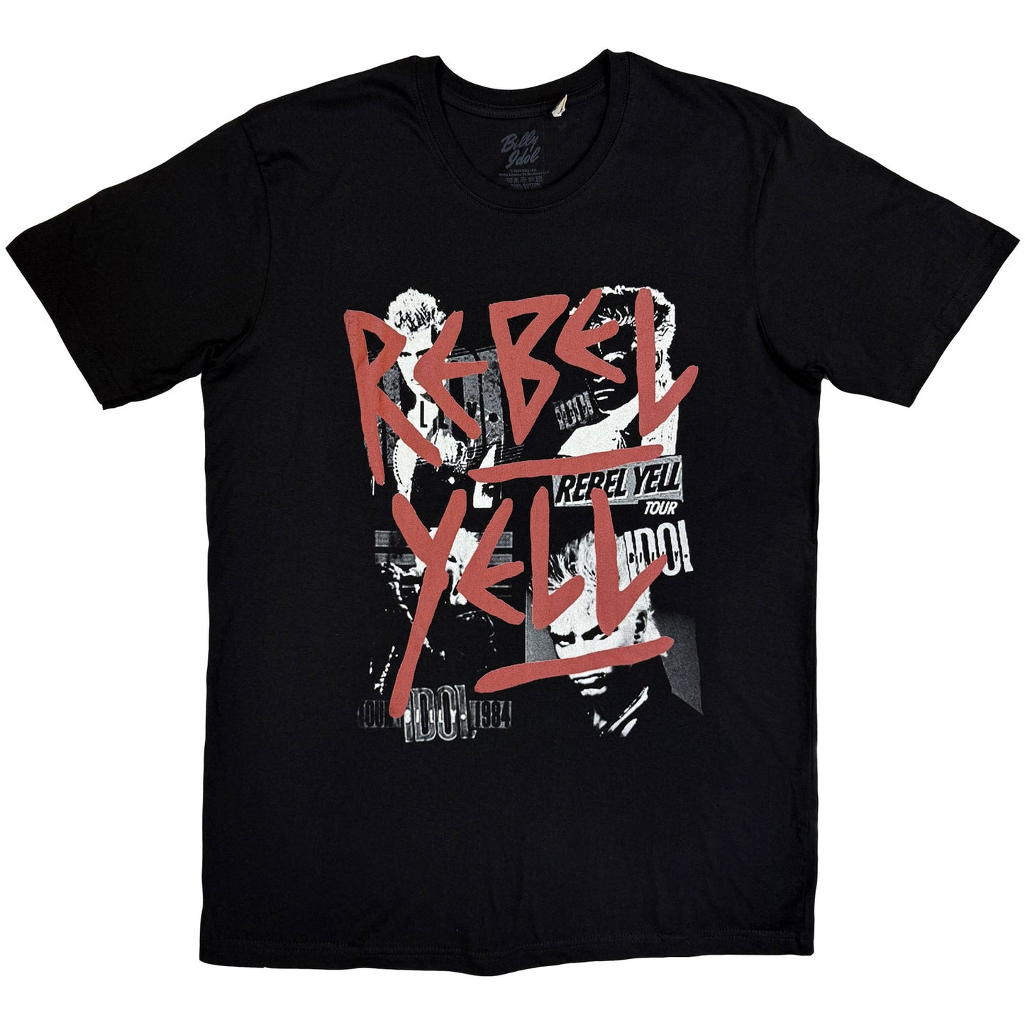 Een foto van een Billy Idol T-Shirt