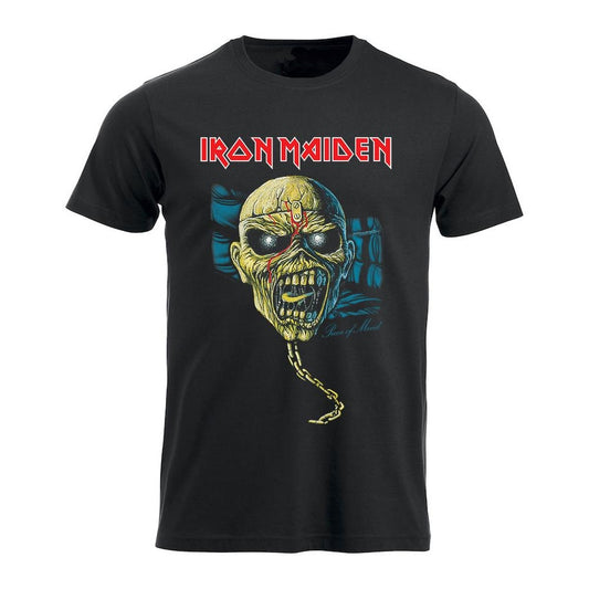 Een foto van een Iron Maiden T-Shirt