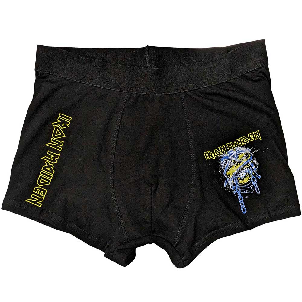 Een foto van een Iron Maiden Boxers