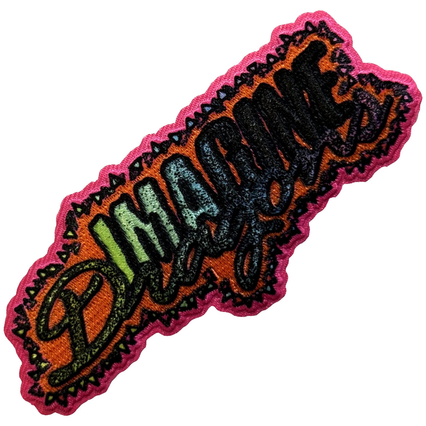 Een foto van een Imagine Dragons Patch