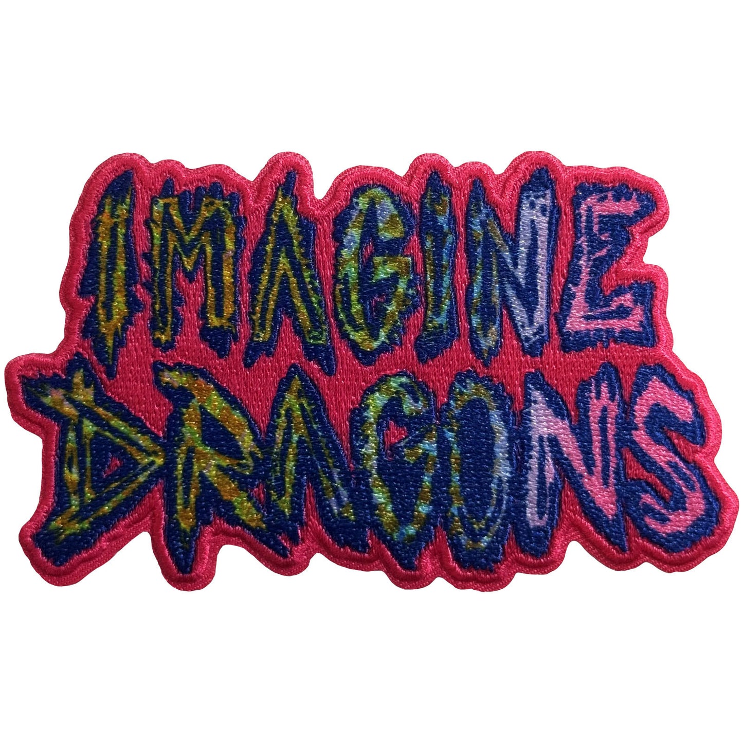 Een foto van een Imagine Dragons Patch