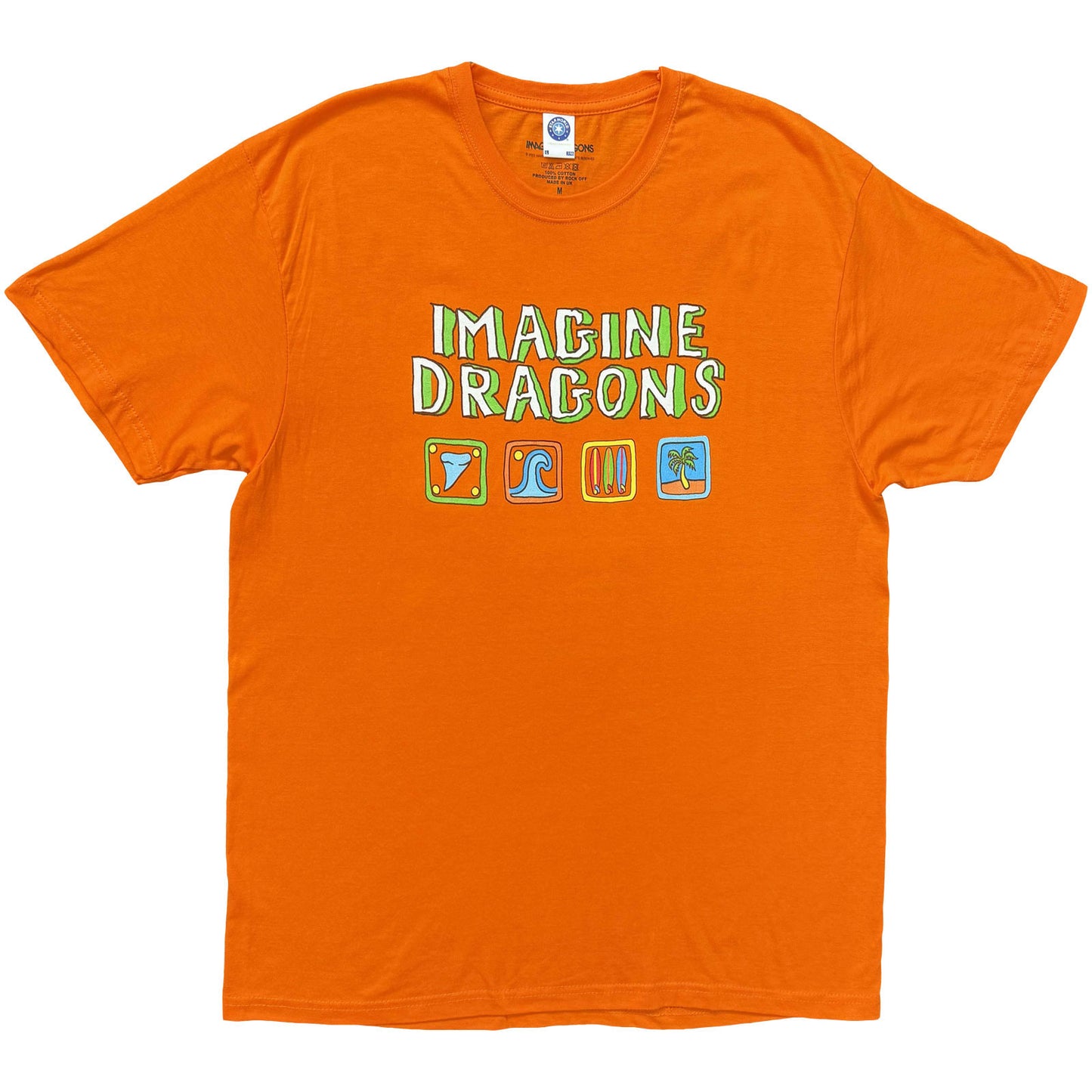 Een foto van een Imagine Dragons T-Shirt