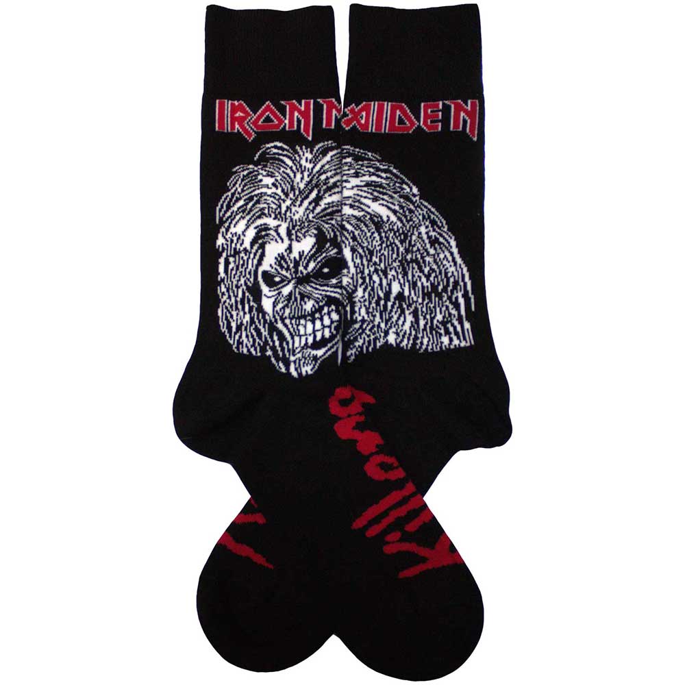 Een foto van een Iron Maiden Sokken