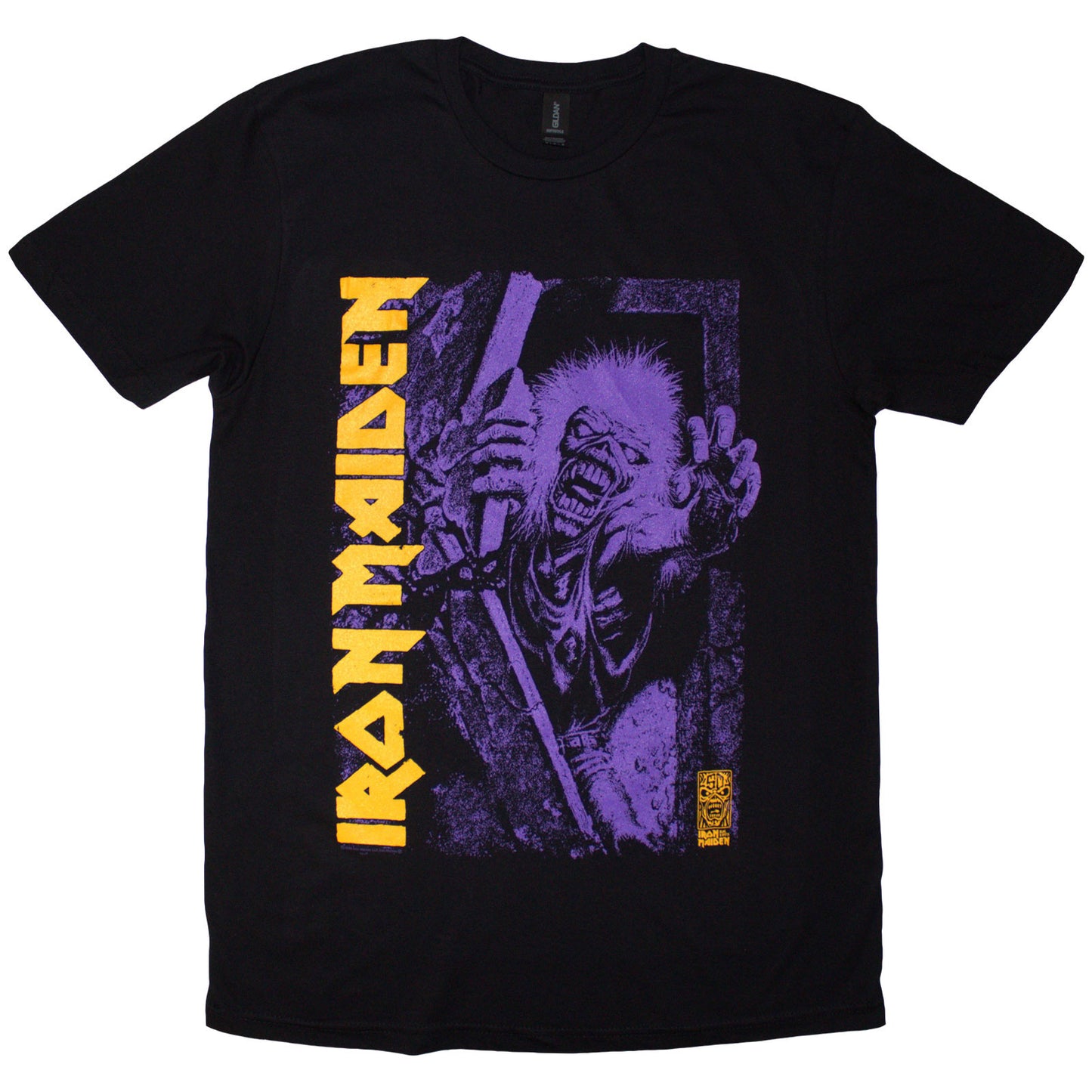 Een foto van een Iron Maiden T-Shirt