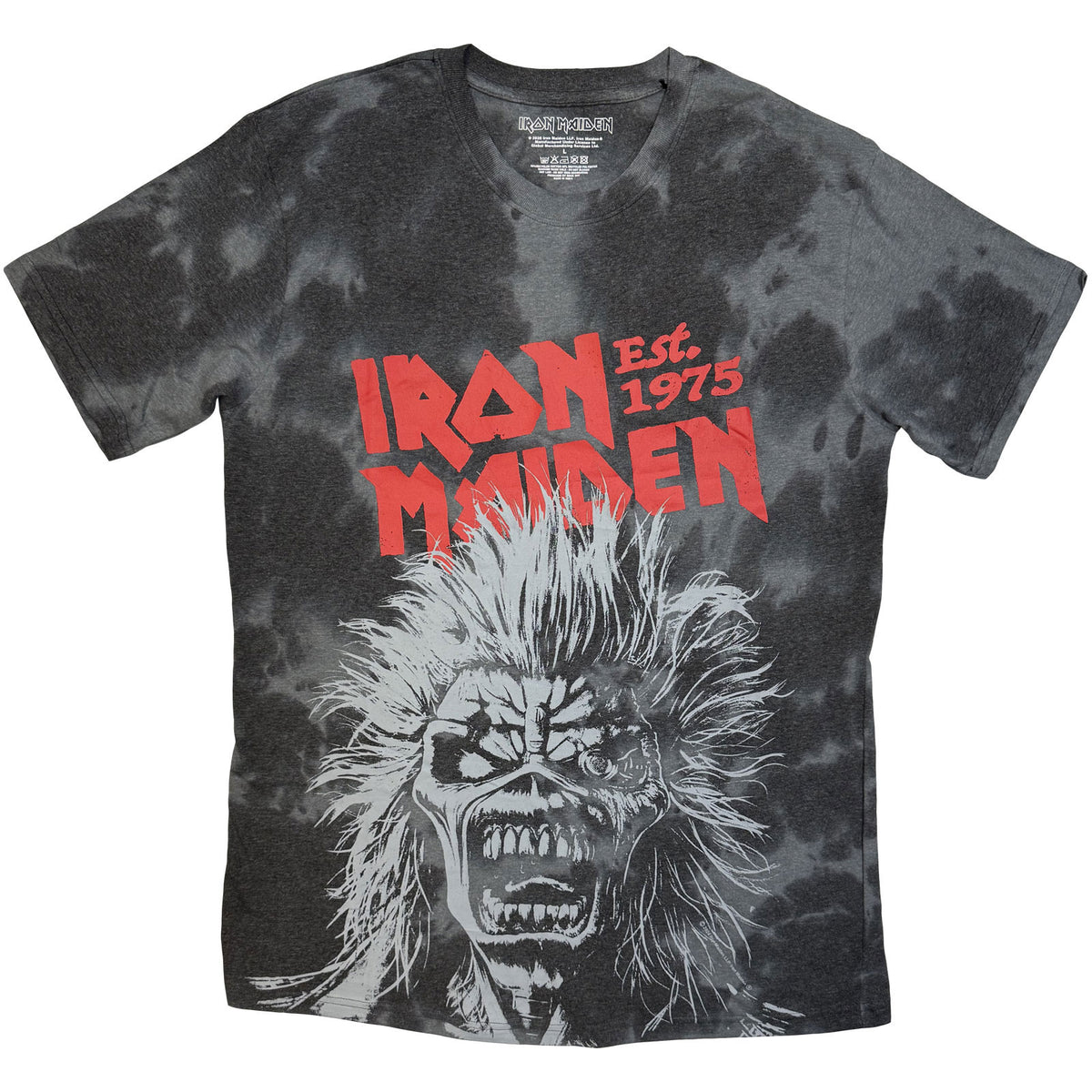 Een foto van een Iron Maiden T-Shirt