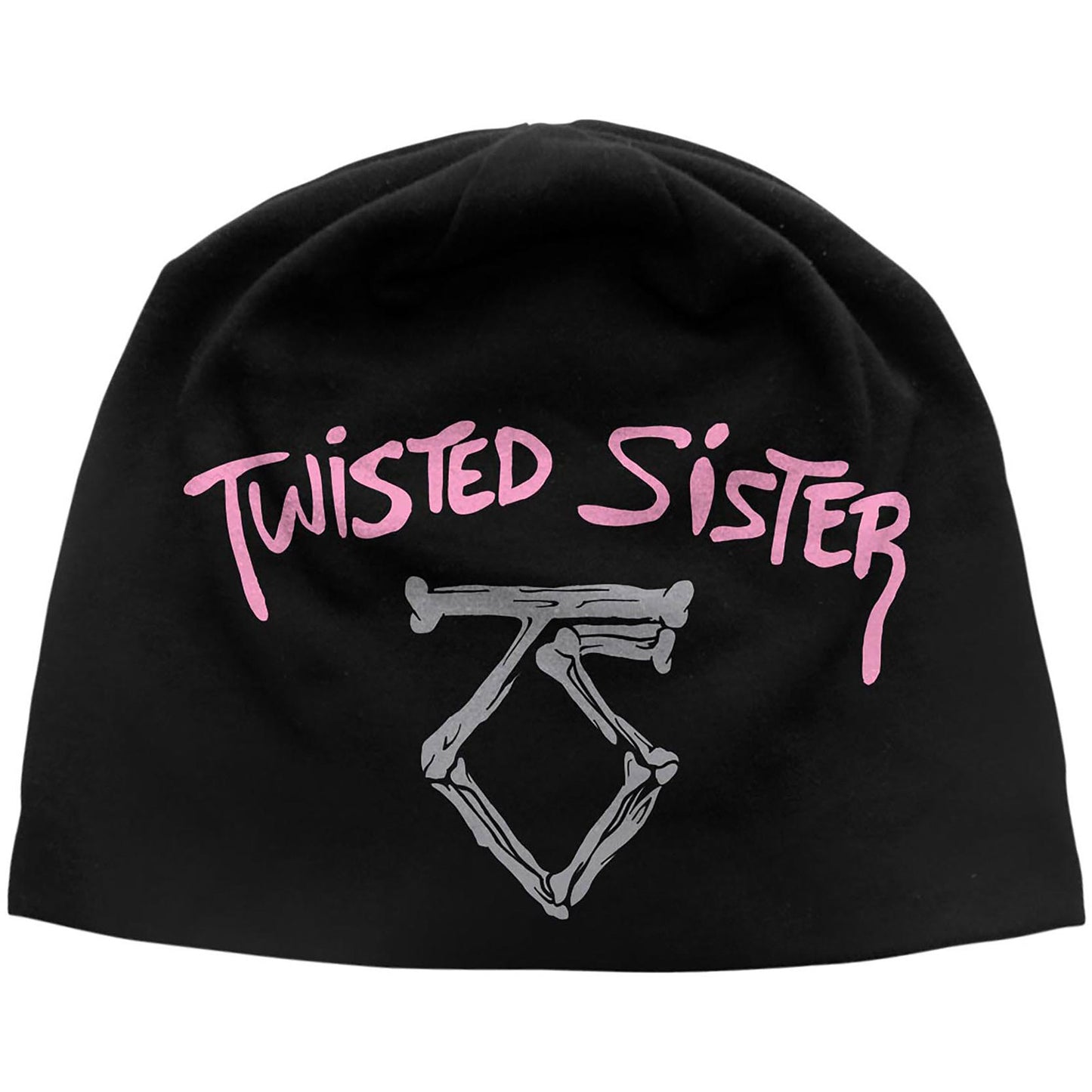 Een foto van een Twisted Sister Hoofddeksel