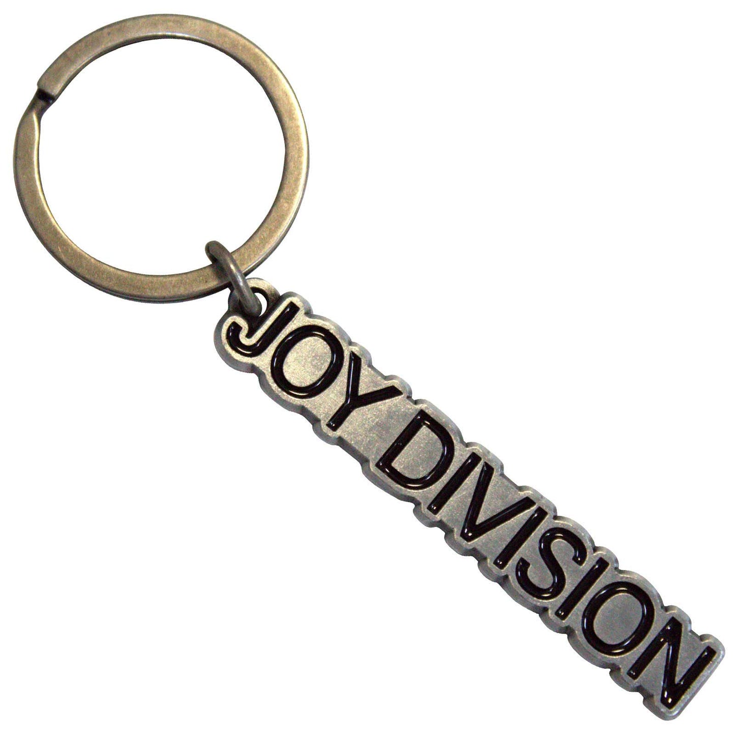 Een foto van een Joy Division Sleutelhanger