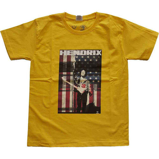Een foto van een Jimi Hendrix T-Shirt