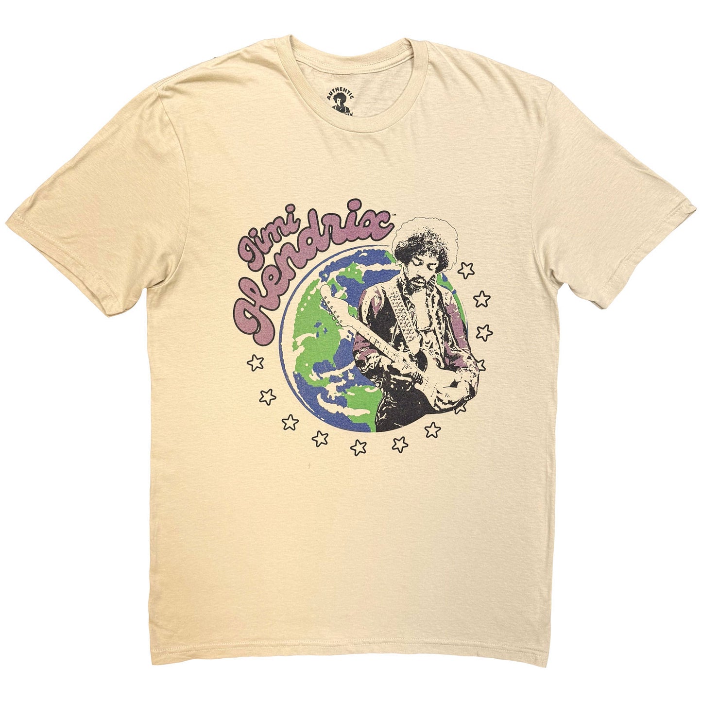 Een foto van een Jimi Hendrix T-Shirt