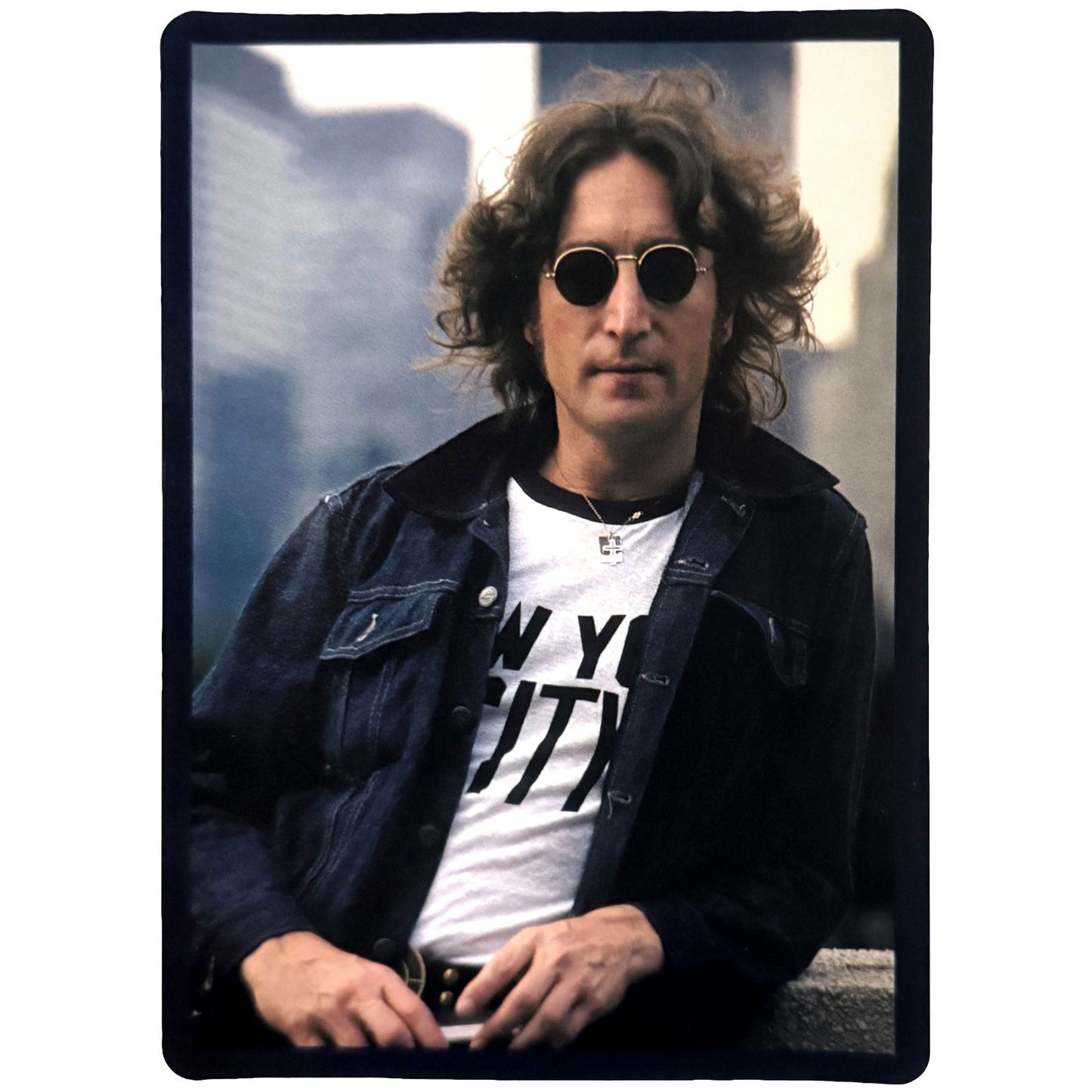 Een foto van een John Lennon Schrijfwaren