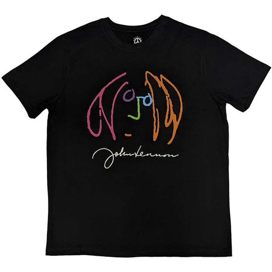 Een foto van een John Lennon T-Shirt