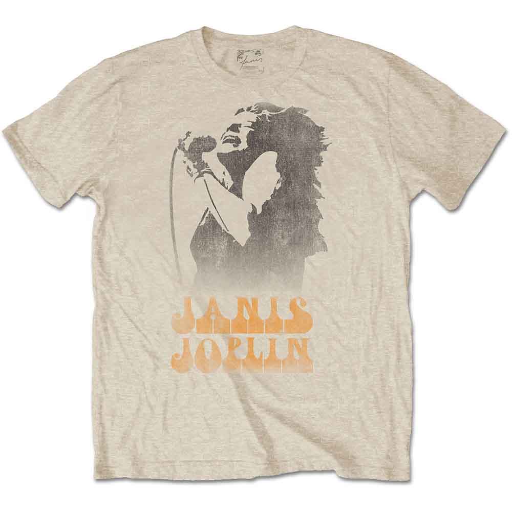 Een foto van een Janis Joplin T-Shirt
