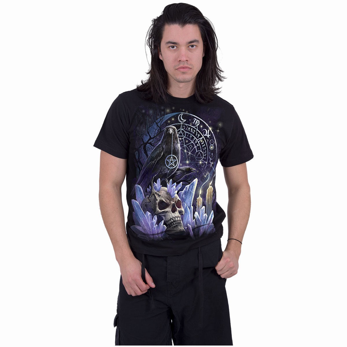 Een foto van een Spiral T-Shirt