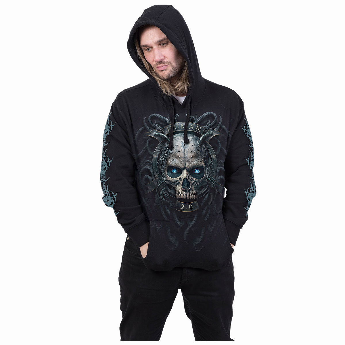 Een foto van een Spiral Pullover Hoodie