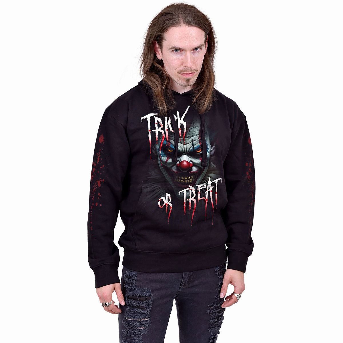 Een foto van een Spiral Pullover Hoodie