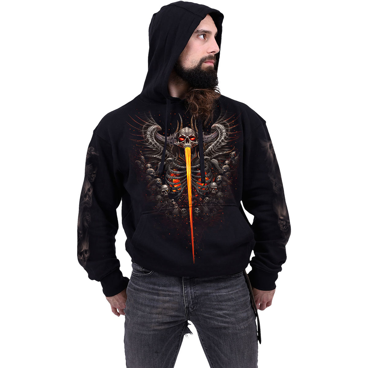 Een foto van een Spiral Hoodie