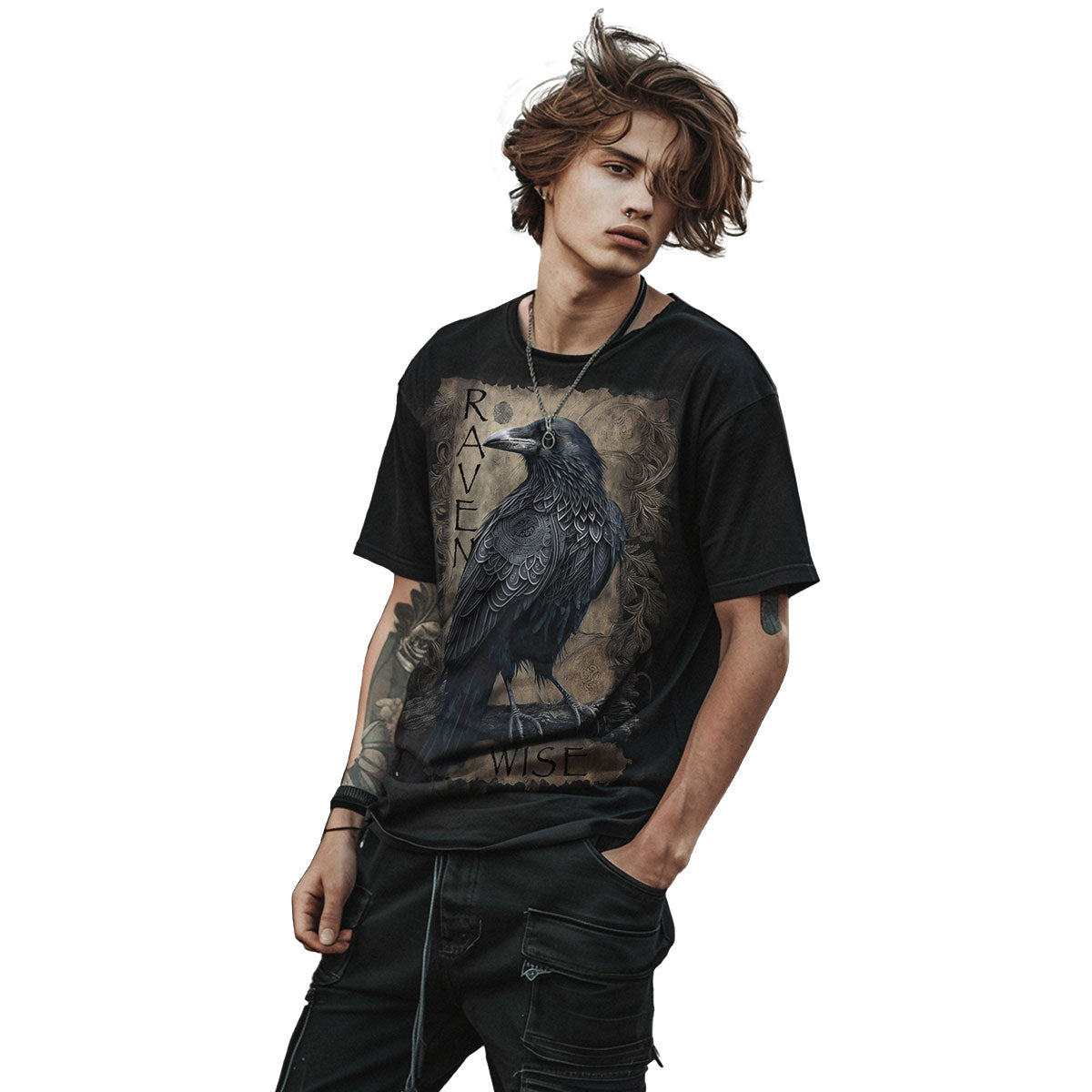 Een foto van een Spiral T-Shirt