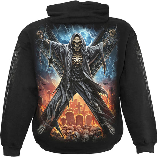 Een foto van een Spiral Hoodie